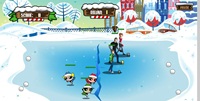 Guerra de bola de neve da Cartoon: Jogo do Ben 10